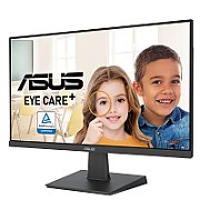 Asus Monitor Asus 27  VA27EHF, Diagonal (inch): 27, Diagonal (cm): 69, Aspect ratio: 16:9, Panel: IPS, Resolution: 1920x1080, Refresh Rate: 100Hz, Response time MPRT: 1ms, Brightness (max): 250 cd/m², Contrast (static) : 1300:1, Viewing angle: 178/178, Colours: 16.7M, VESA Wallmount: 100x100, Tilt