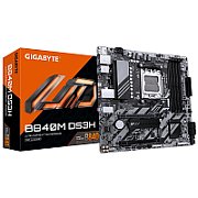 Placa de Baza GIGABYTE B840M DS3H AM5, 4x DDR5, 1x HDMI 2x DP, 1x PCIE 4.0 x16 1x PCIE 3.0 x16, 2x M.2, 4x SATA 6GB/s, mATX