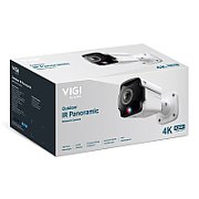 VIGI 8MP OUTDOOR NETWORK CAMERA/IR PANORAMIC BULLET