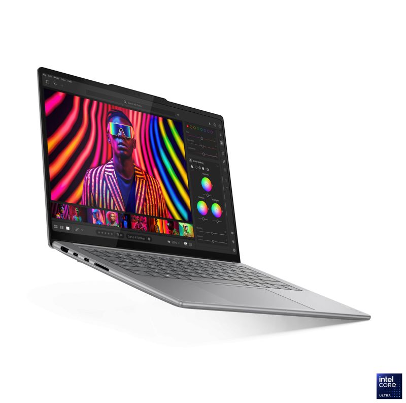 Laptop Lenovo Yoga Pro 7 14IAH10 83KF000YRM, 14.5 inch 3000 x 1876 Touchscreen, Intel 255H (16 C / 26 T, 2.5 GHz - 5.1 GHz, 24 MB cache, 28 W), 32 GB LPDDR5X, 1 TB SSD, Intel Arc 140T, Windows 11 Home, Gri