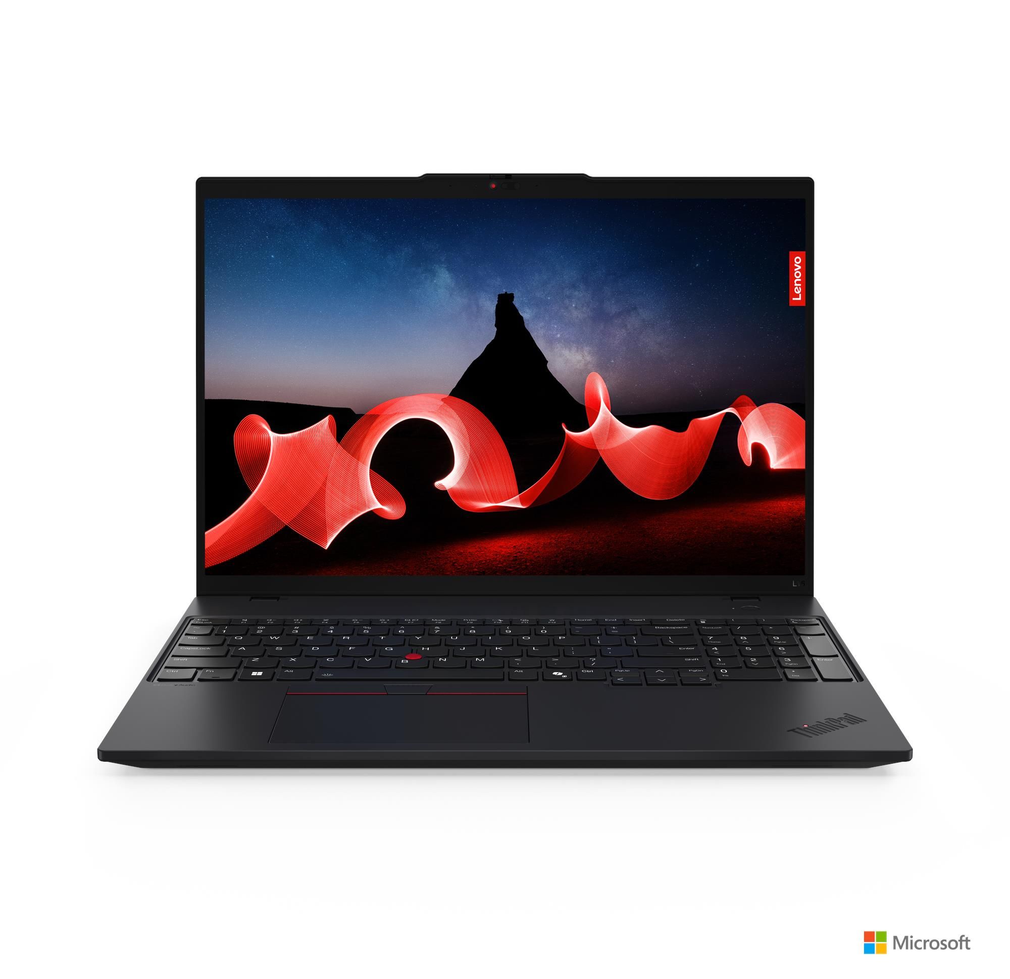 Laptop Lenovo ThinkPad L16 Gen 1 21L30036RI, 16 inch 1920 x 1200, Intel Core Ultra 7 155U (12 C / 14 T, 1.7 GHz - 4.8 GHz, 12 MB cache, 28 W), 16 GB DDR5, 512 GB SSD, Intel Graphics, Fara sistem de operare, Negru