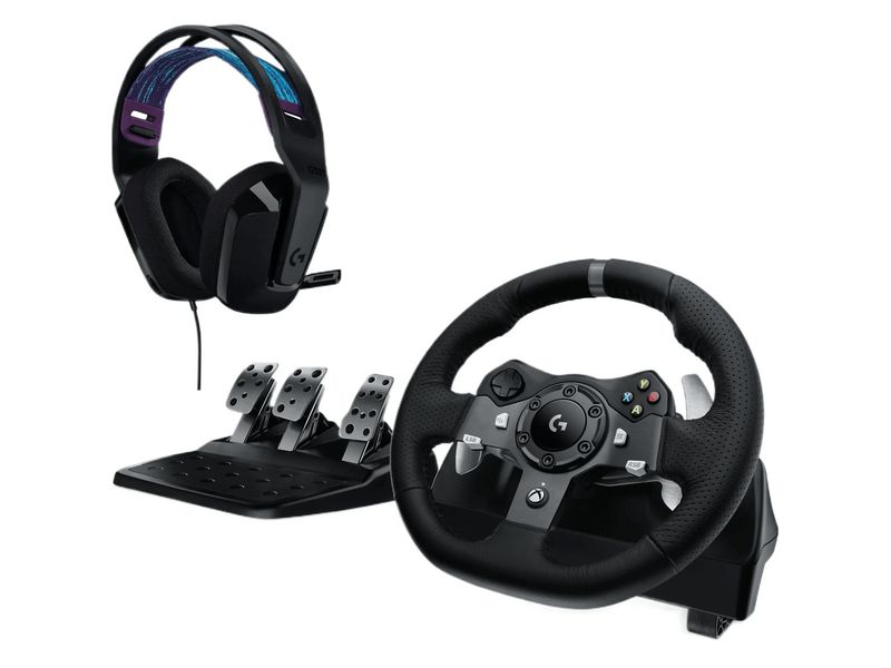G920 DRIV FORCE RAC WHEEL-PLUGC/BUNDLE EMEA28I-935 BLACK USB EU