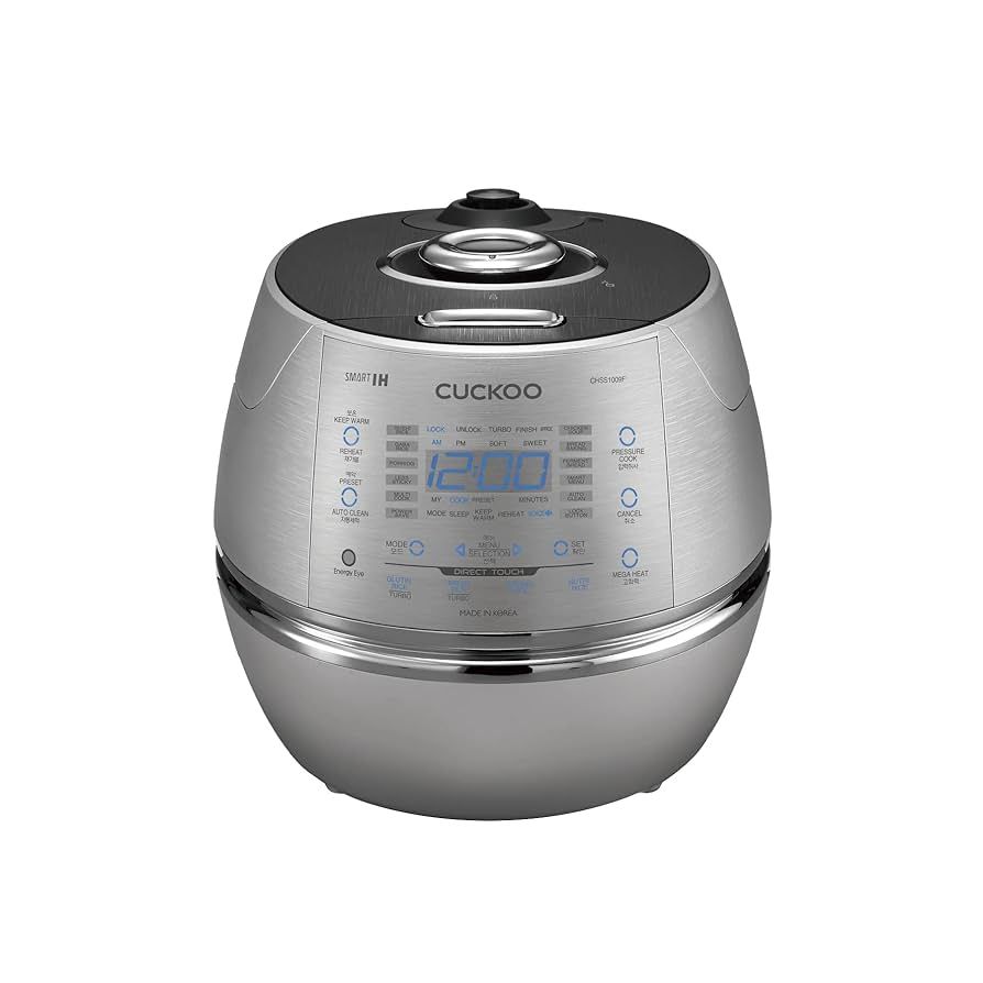 Cuckoo Rice Stove 1800ml stainless steel CRP-CHSS1009FN CRPCHSS1009FN (CRP-CHSS1009FN)