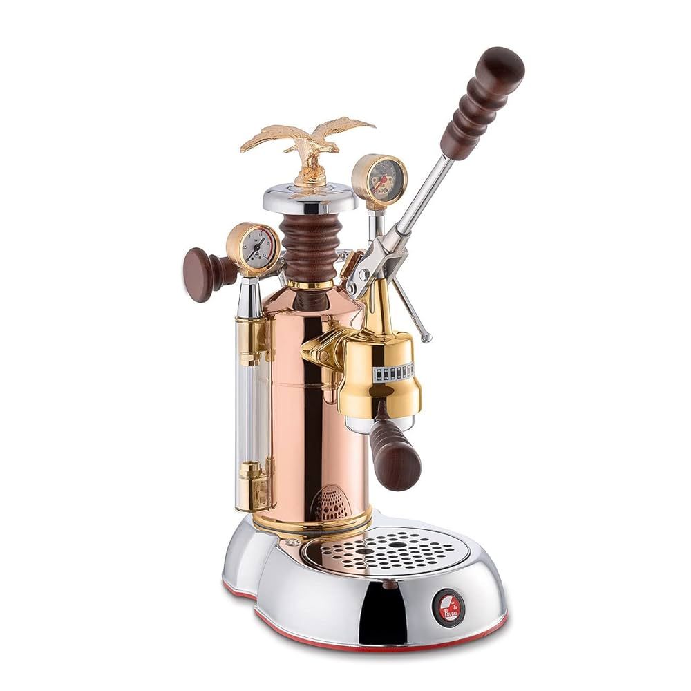 La Pavoni Espressomachine Handlever (LPLESE01EU) Esperto Edotto copper chrome