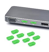 SmartKeeper HMD04P1GN 10 x HDMI Port Blockers without Lock Key Mini Green SLSART-0159 SLSART0159 (SLSART-0159)