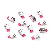 SmartKeeper NC13P1PK 12 x LAN Cable Locks 2 without Lock Key Basic Pink SLSART-0317 SLSART0317 (SLSART-0317)