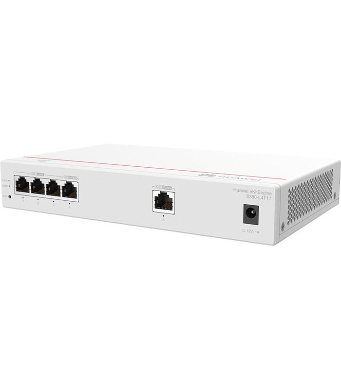 HUAWEI eKitEngine S38x10/100/1000BASE-T port WAN + 4 x 10/100/1000BASE-T ports LAN