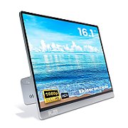 EKLEER 16  Portable LCD Display USB Type-C ink. Travel Pouch