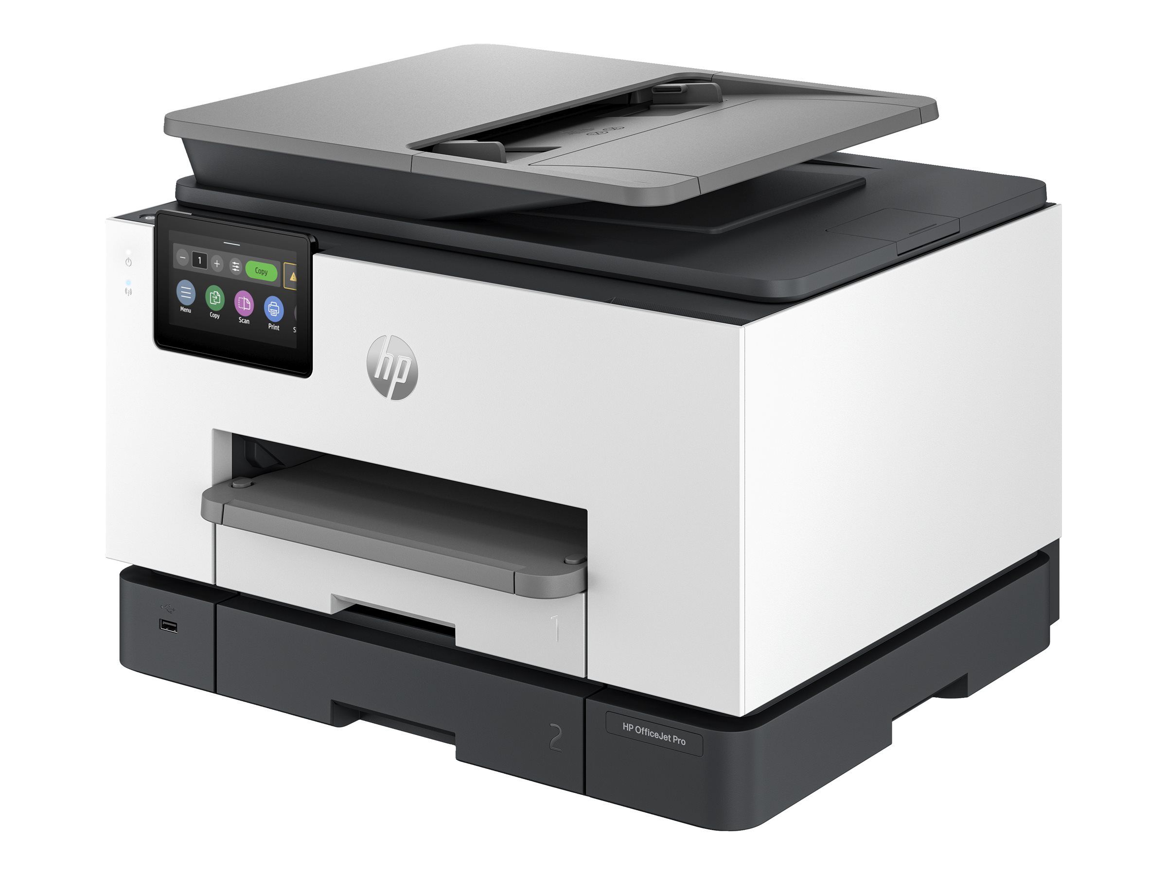 Imprimanta multifunctionala inkjet color HP OfficeJet Pro 9132e, A4, duplex, ADF, USB 2.0, Wi-Fi, 32 ppm negru, 32 ppm color