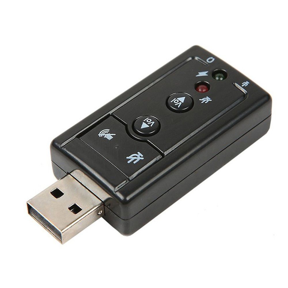 Sound card USB 2.0 A male to 2 x 3.5mm stereo jack
- plug &ampamp play - System 7.1
- volume control + mute
Packaging: blister 1 pc.