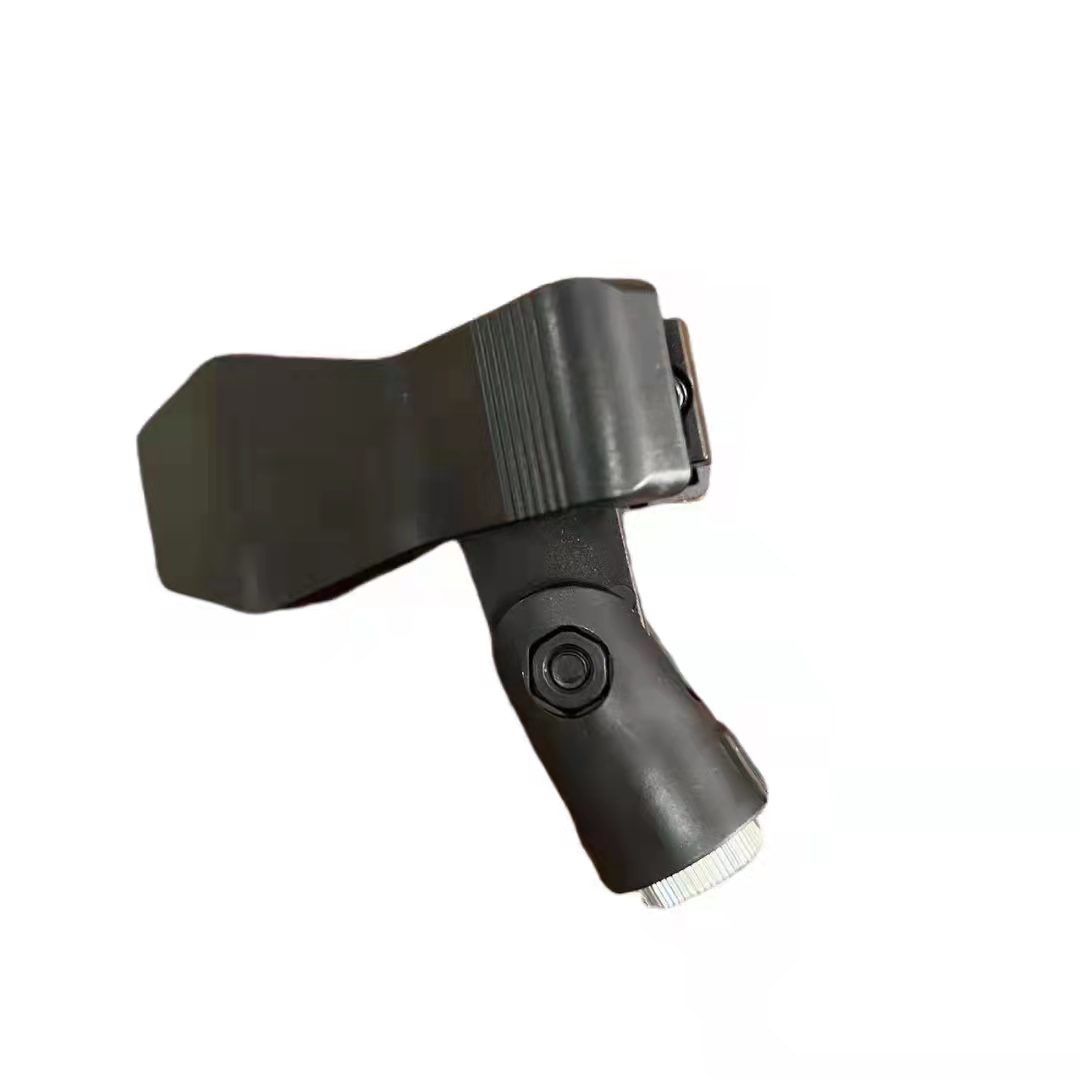 Microphone support, nut, clip-type mountable on a stand with pantographic arm
Maximum opening: 4.5cm
Packaging: box 1 pc.