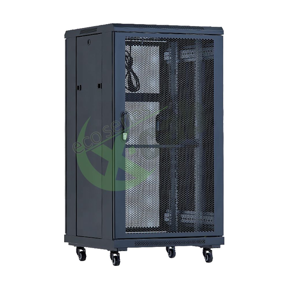 Eco Xcab Cabinet metalic de podea 19”, tip rack stand alone, 22U 600x600 mm, Eco Xcab A3