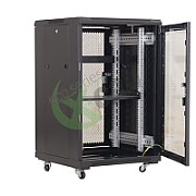 Eco Xcab Cabinet metalic de podea 19”, tip rack stand alone, 27U 600x800 mm, Eco Xcab AS