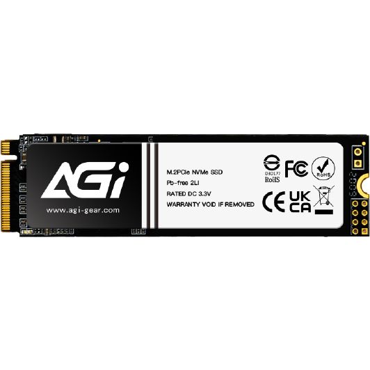AGI I298, 2 TB, M.2 NVMe, PCIe 3.0 x4