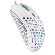 LIX Plus Onyx White, USB, 19000 dpi, 59 g, Alb