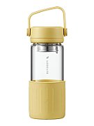 BUYDEEM Glass Tea Bottle, model DG42, color Mellow Yellow