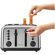 BUYDEEM 4 Slice Toaster, model DT640E, color Stainless Stell, EU