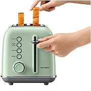 BUYDEEM 2 Slice Toaster, model DT620E, color Cozy Greenish, EU