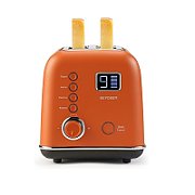 BUYDEEM 2 Slice Automatic Metal Toaster, model DT730E, color Koi Red, EU