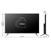 43', UHD, Android TV 11, Black, 3840x2160, 60 Hz, Sound 2x12W, 53 kWh/1000h , BT5.1, HDMI ports 4, 24 months