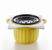 BUYDEEM Enameled Cast Iron Dutch Oven, model CP541, color Mellow Yellow