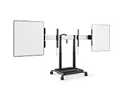 Solutie Classroom Whiteboarduri laterale pentru displayuri de 65'' si Stand motorizat podea Vogel's RISE2005