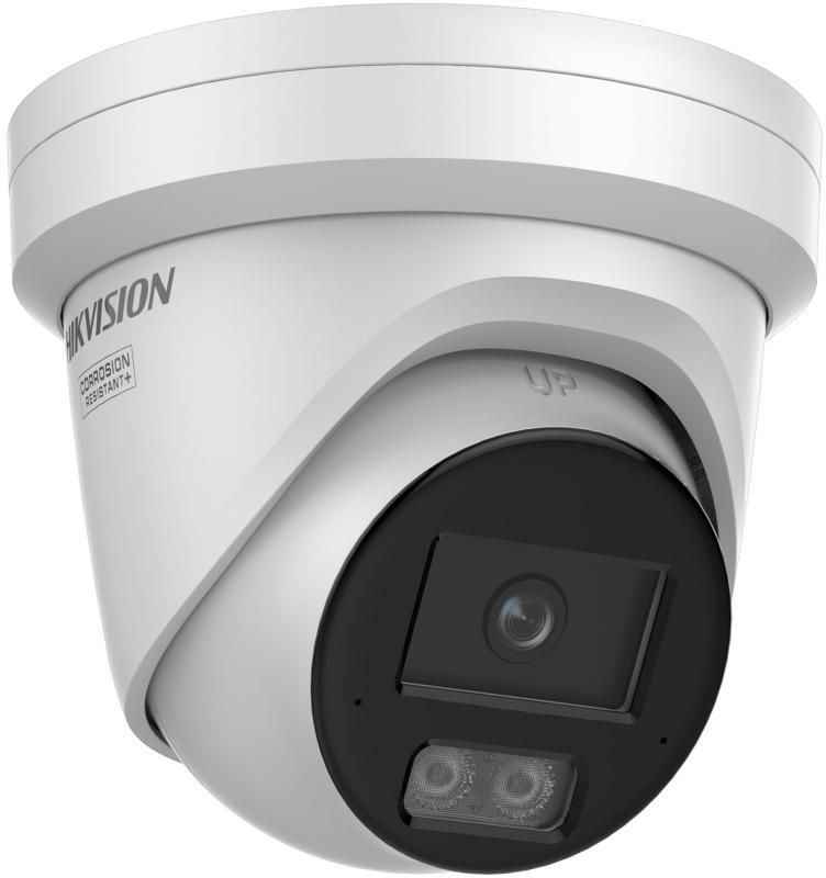 Hikvision DS-2CD2347G3-LIS2UY/SL 2.8mm PL 4 MP Lumină Hibridă Inteligentă cu ColorVu Cameră de Rețea Turret Fixă (interfață poloneză doar)