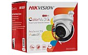 Hikvision DS-2CD2347G3-LIS2UY/SL 2.8mm PL 4 MP Lumină Hibridă Inteligentă cu ColorVu Cameră de Rețea Turret Fixă (interfață poloneză doar)