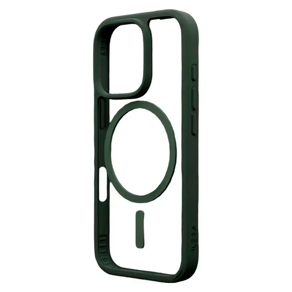 iLeraGo ColorAnt Clear Case, Deep Green for iPhone 16 Pro Max