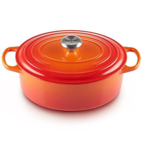 Le Creuset Signature Roaster oval 35cm oven red (21178350902430)