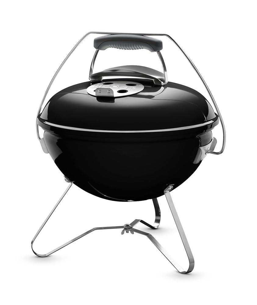 Weber Charcoal Grill Smokey Joe Premium 37cm black Schwarz (1121004)