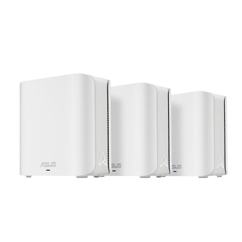 Asus Asus Zen WIFI dual-band whole-home coverage, BD4 (W-3-PK), Network Standard: IEEE 802.11a, IEEE 802.11b, IEEE 802.11g, WiFi 4 (802.11n), WiFi 5 (802.11ac), WiFi 6 (802.11ax), WiFi 7 (802.11be) IPv4, IPv6, internal antenna x 4, Transmit/Receive: 2.4 GHz 2 x 2, 5 GHz 2 x 2, 5 Memory: 128 MB Flash, 512