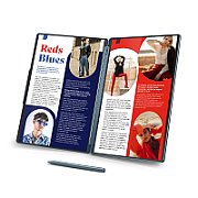 Laptop Lenovo Yoga Book 9 14IAH10 83KJ0015RM, 2 x 14 inch 2880 x 1800 Touchscreen, Intel 255H (16 C / 26 T, 2.5 GHz - 5.1 GHz, 24 MB cache, 28 W), 32 GB LPDDR5X, 1 TB SSD, Intel Arc 140T, Windows 11 Home, Tidal Teal