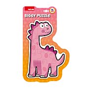 PUZZLE DIN SPUMA EVA, MAXI CU 10 PIESE, ROZ, PUEDO