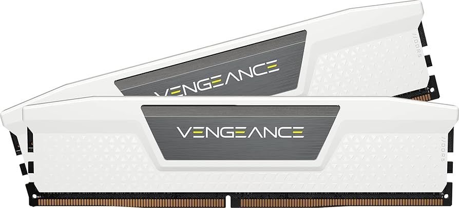 Memorie Corsair Vengeance White 32 GB DDR5 5600 MHz CL40, kit 2 x 16 GB, XMP 3.0, Alb