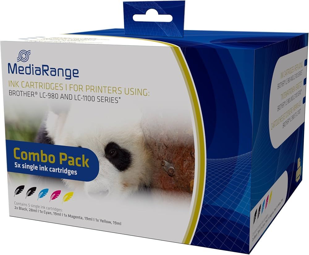 Cartus cerneala MediaRange MRB1100 ,Black/tri-color ,57 ml (compatibil cu Brother MRB1100) 