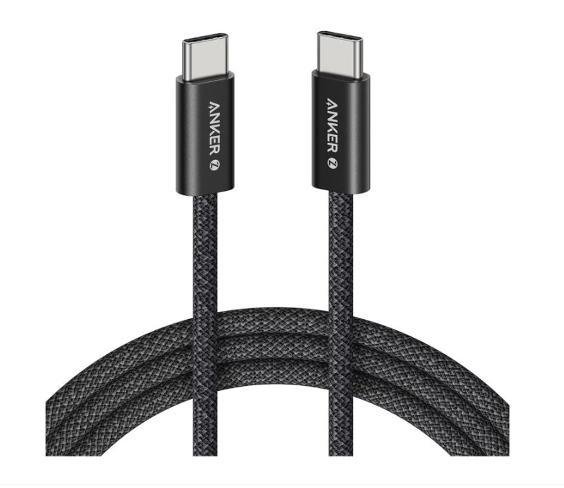 Anker USB-C to USB-C Cable (1m, 240W) Black  A8060H11  (timbru verde 0.08 lei) - 0194644288778