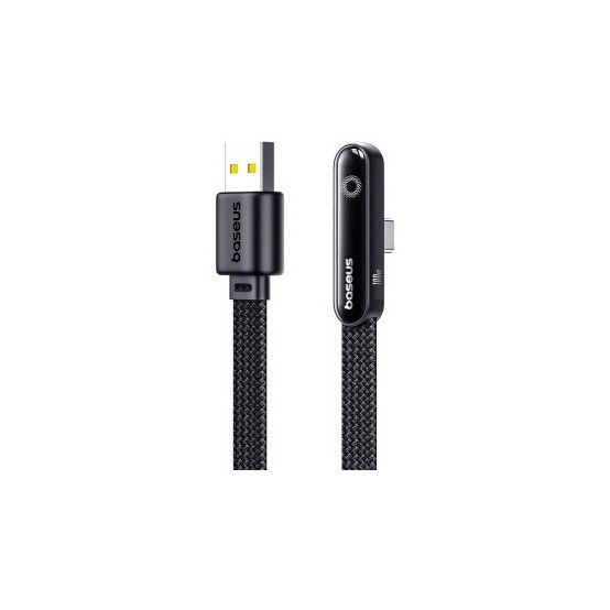 CABLU alimentare si date Baseus MVP, Fast Charging Data Cable pt. smartphone, USB la USB Type-C 100W, braided, 1m, negru  P10382502121-00  (timbru verde 0.08 lei) - 6932172679774