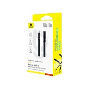 CABLU alimentare si date Baseus MVP, Fast Charging Data Cable pt. smartphone, USB la USB Type-C 100W, braided, 1m, negru  P10382502121-00  (timbru verde 0.08 lei) - 6932172679774