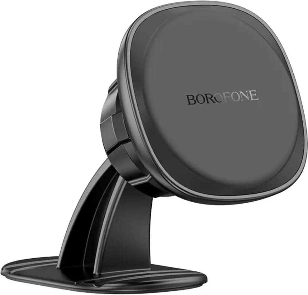 SUPORT AUTO Borofone  BH103  pt. SmartPhone, magnetic, fixare bord prin lipire, negru  6941991108037 