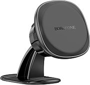 SUPORT AUTO Borofone  BH103  pt. SmartPhone, magnetic, fixare bord prin lipire, negru  6941991108037 