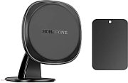SUPORT AUTO Borofone  BH103  pt. SmartPhone, magnetic, fixare bord prin lipire, negru  6941991108037 
