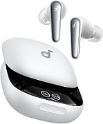 Casti TWS Anker  Soundcore Liberty 4 Pro , tip butoni, utilizare multimedia, Bluetooth 5.3, 6 x mic, durata baterie pana la 40 ore, IPX5, ANC, alb,  A3954G21  (timbru verde 0.08 lei) - 0194644207427