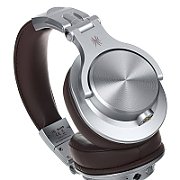 Casca OneOdio wireless, cu fir, tip over ear,utilizare multimedia,DJ,conectare BT 5.2|Jack 3.5 mm|Jack 6.35 mm,difuzor 40mm,impedanta 32Ohm,650mAh, argintiu  Fusion-A70-Silver  (timbru verde 0.8lei)