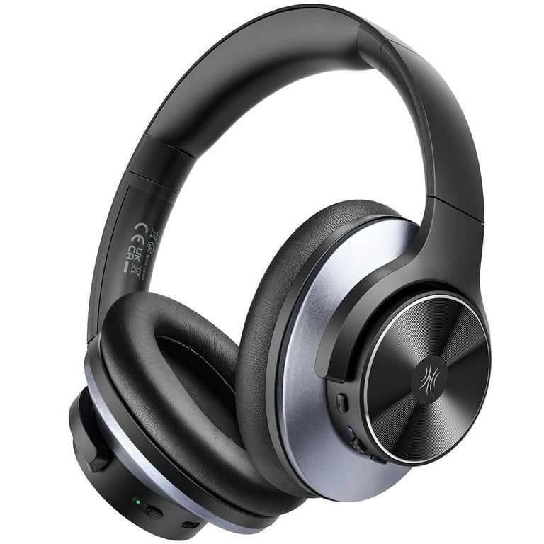 Casti OneOdio  A10 , Over-Ear, utilizare multimedia, Bluetooth 5.3 | fir Jack 3.5mm, impedanta 32 Ohm, multi-point connection, hybrid ANC, pana la 50 de ore, difuzor 40mm, negru,  A10-Black  (timbru verde 0.8 lei) -