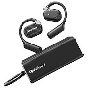 Casti OneOdio  OpenRock X , Open-Ear, utilizare smartphone, Bluetooth 5.3, rezistent la apa, multi-pairing, 4x mic, noise canceling, , negru,  OpenRock X Black  (timbru verde 0.8 lei) -