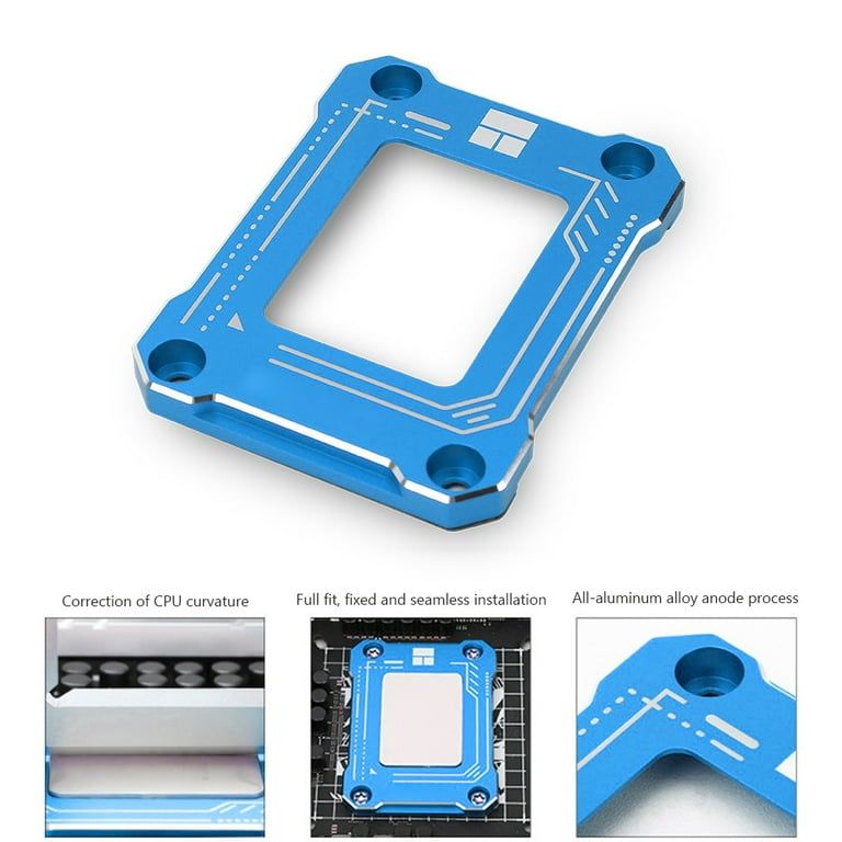 Contact frame Thermalright, compatibil LGA 1700 aliaj aluminiu, 54x70x6mm, blue,  LGA 17XX-BCF-BLUE 