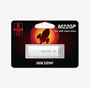 MEMORIE USB 2.0 HIKSEMI 8 GB, capac, carcasa plastic, alb,  HS-USB-M220P/8G  (timbru verde 0.03 lei)