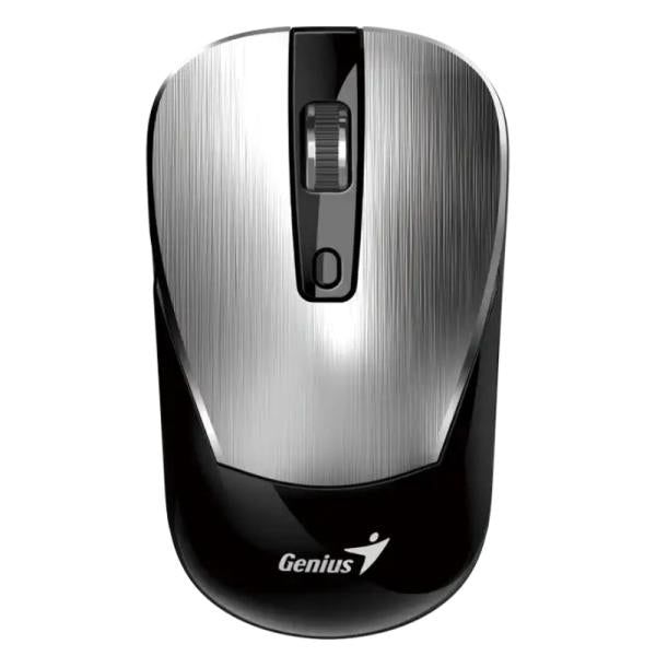 MOUSE Genius  NX-7125, PC sau NB, wireless, 2.4G, BlueEye, 1200 dpi, butoane/scroll 3/1, argintiu,  31030044402  (timbru verde 0.18 lei)
