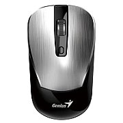 MOUSE Genius  NX-7125, PC sau NB, wireless, 2.4G, BlueEye, 1200 dpi, butoane/scroll 3/1, argintiu,  31030044402  (timbru verde 0.18 lei)